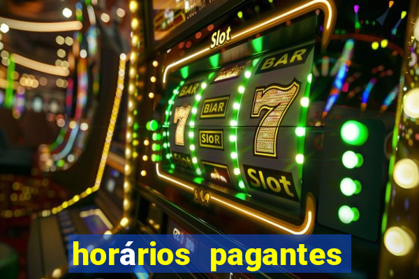 horários pagantes fortune tiger madrugada